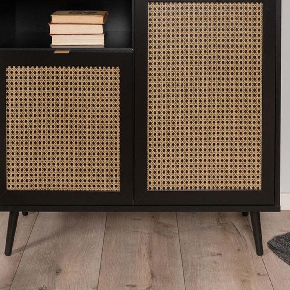 Materiale flessibile della maglia del rattan per la decorazione domestica per progetti di artigianato e restauro