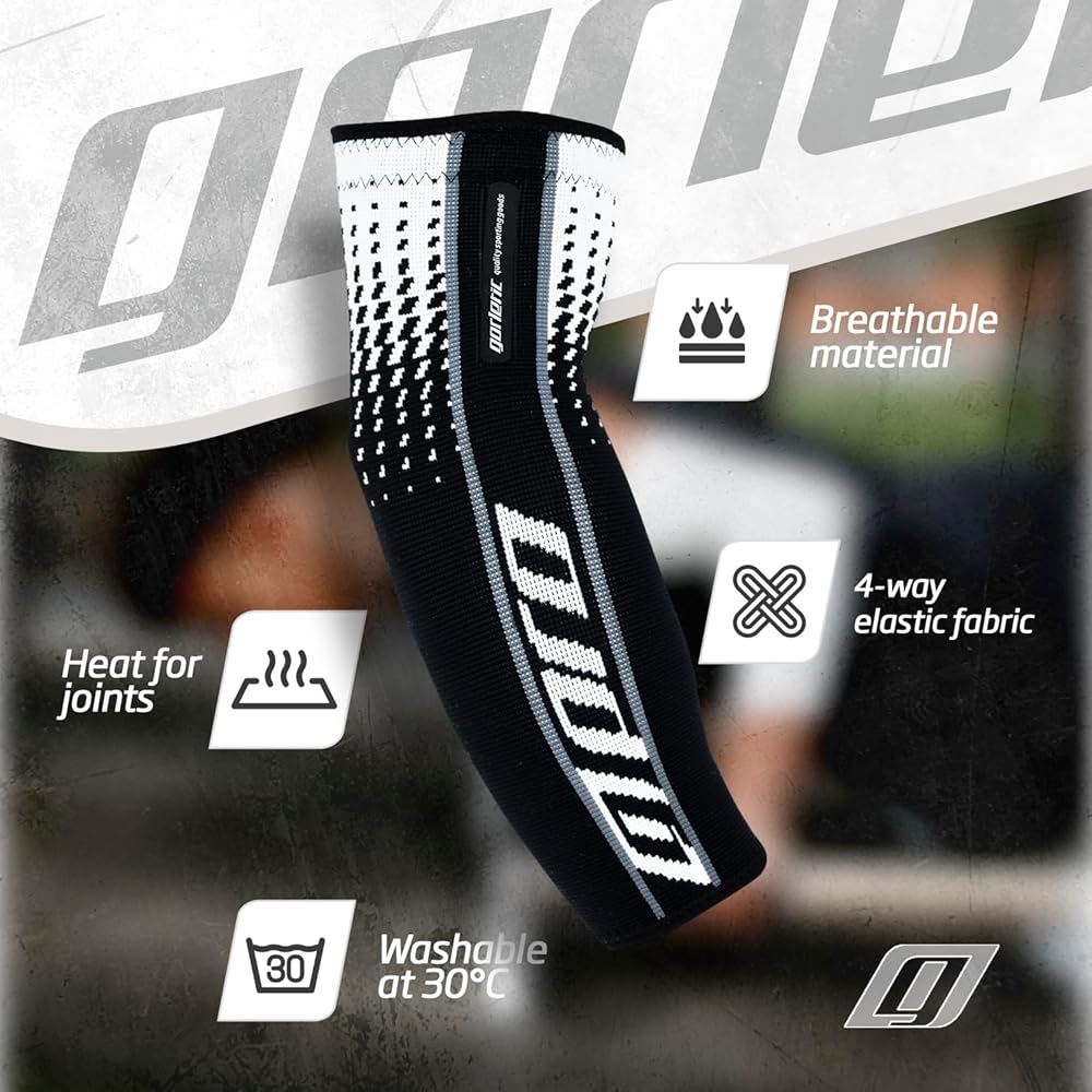 Gorletic Sports Compression Elbow Sleeves (Pair) - Elbow Support