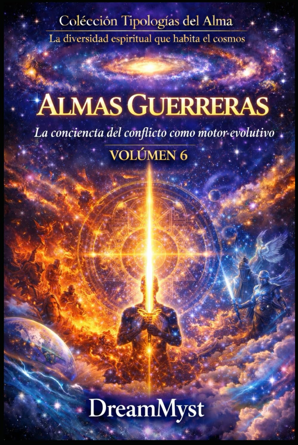 Colección Tipologías del Alma: La diversidad espiritual que habita el cosmos: Volumen 6 - Almas Guerreras: La conciencia del conflicto como motor evolutivo