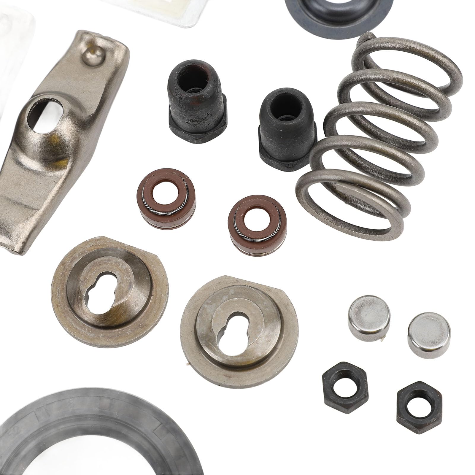 Set Aste di Spinta della Valvola, Set di Bilancieri con Piastra Guida in Metallo 24 Pezzi per Motore GX340 GX390