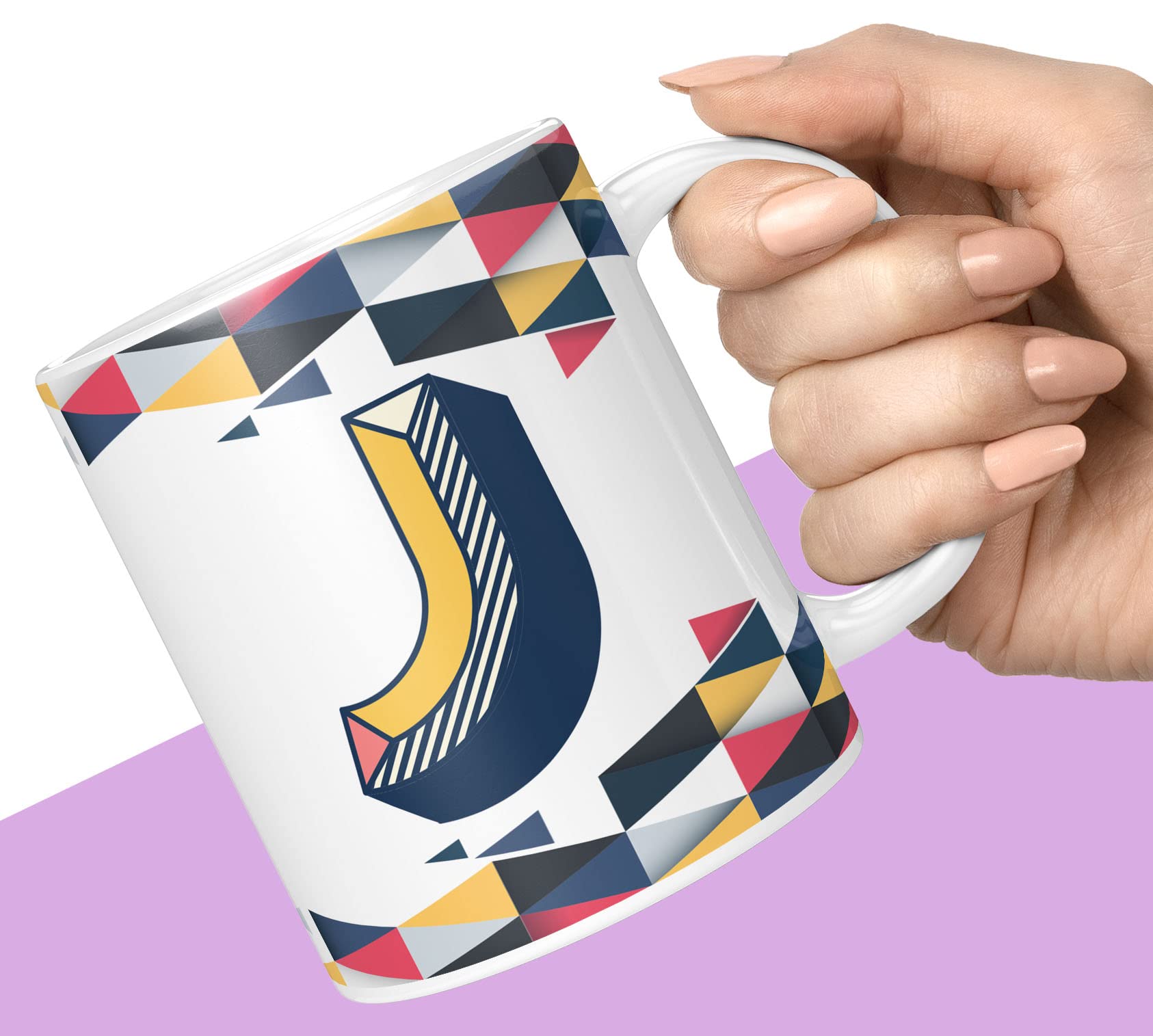 NH10 DESIGNS 3D Colorful Alphabet Letter Printed Coffee Mug for Girls Boys Friends Love Kids Best Gift for Birthday Anniversary Initial Letter A (Microwave Safe Ceramic (B0BG5G9Y59) Amazon Price History, Amazon Price Tracker