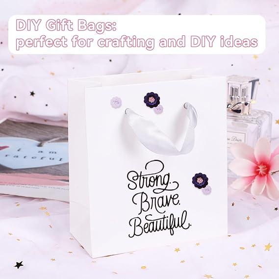 2 Pack Jewellery Gift Boxes and 2Pcs Gift Bags, Small Gift Box with Gift Bags, 9x 7x 3cm Jewellery Earring Necklace Bracelet Gift Box with Bow-Knot and Lid(Grey Ribbon)