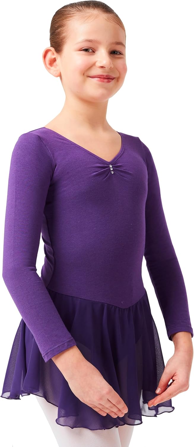 Gonna Tutù 'Pia' Per Danza Classica Bambini - Rosa, Celeste, Bianco E Altri Colori, 3 Strati Di Tulle - Foto 1