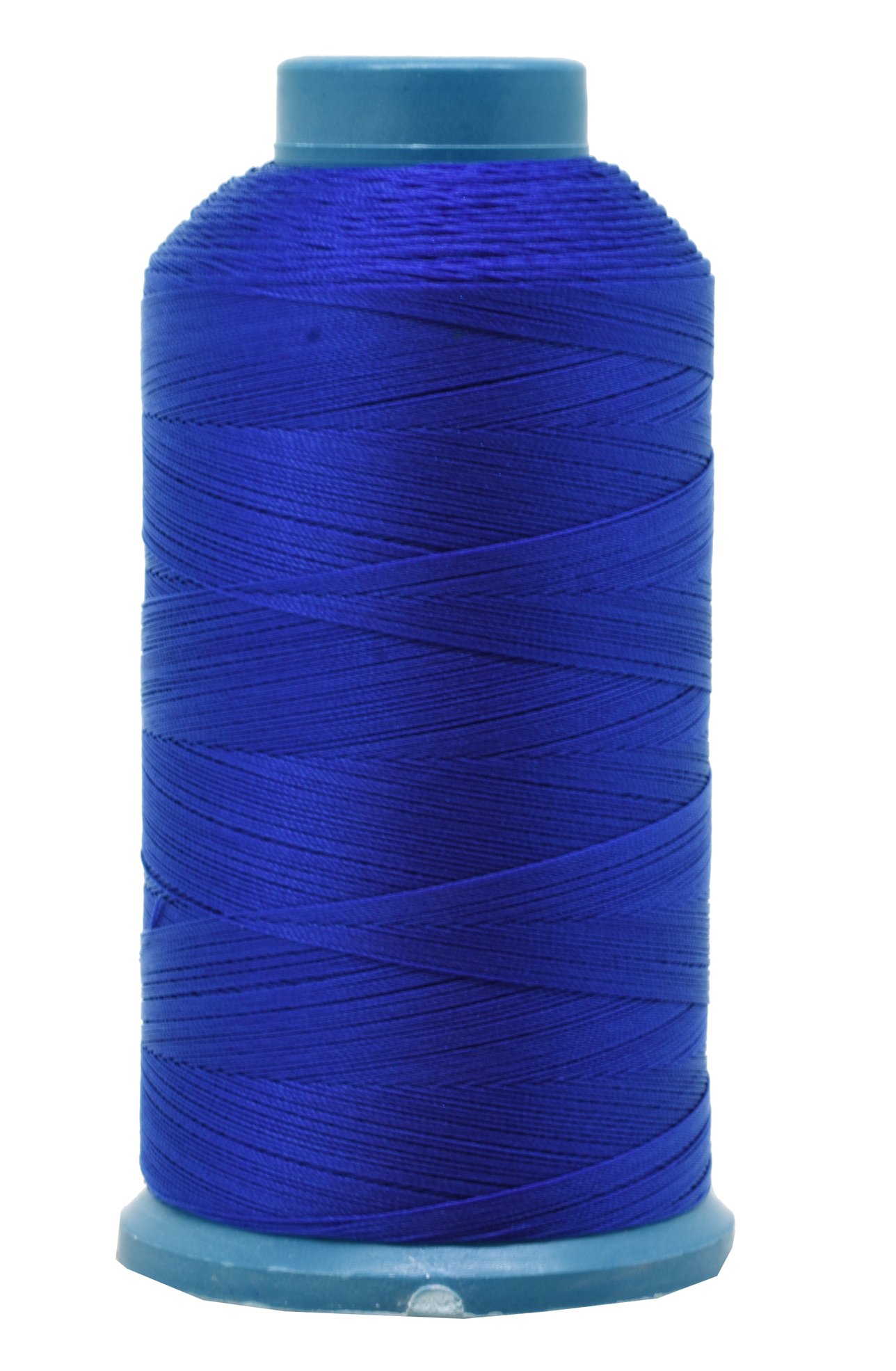 Mandala Crafts Bonded Nylon Thread Royal Blue Heavy Duty Sewing Threads - 1500 YDs Size 69 210D T70 Tex 70 Thread for Leather Jeans Weaving Outdoor