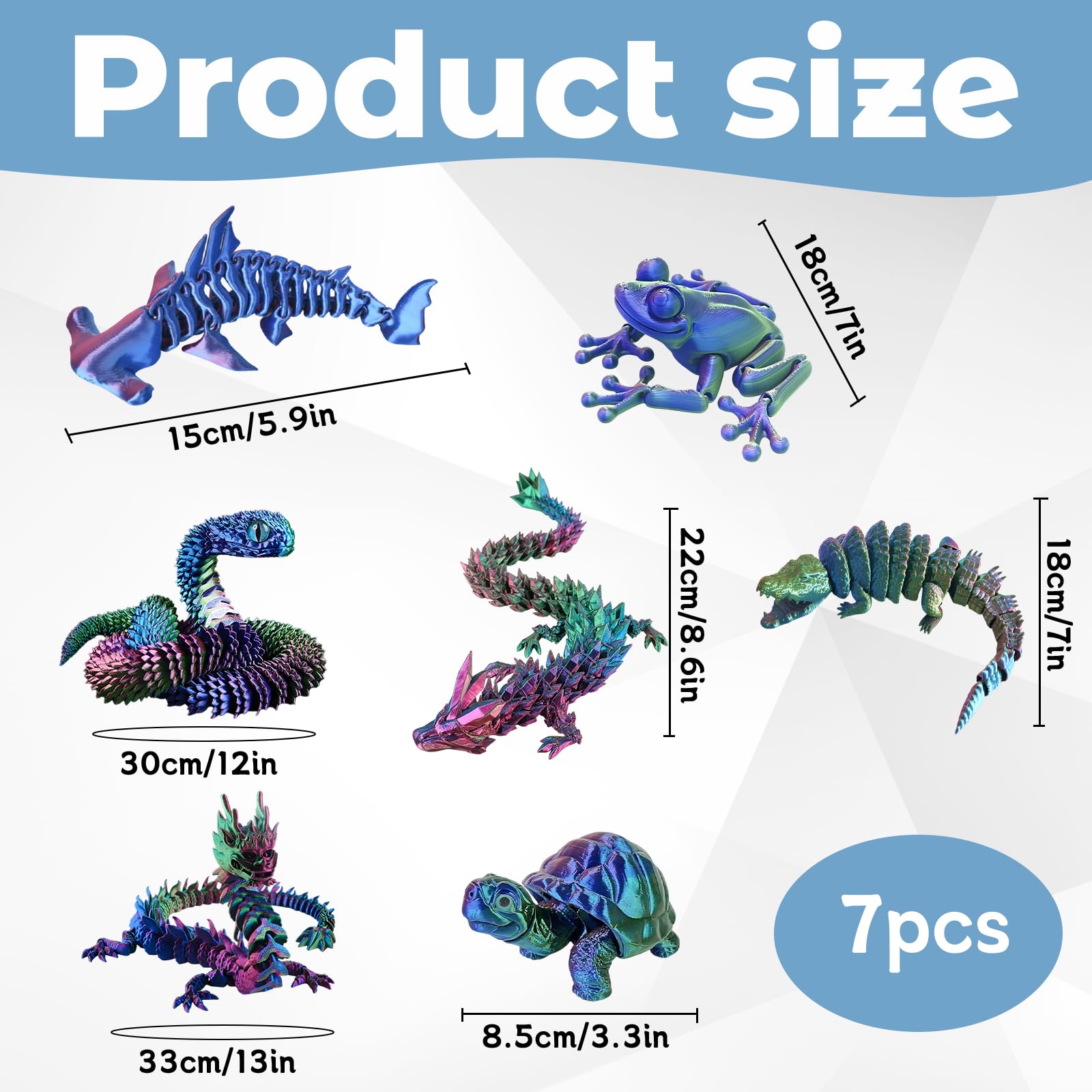 3D Printed Dragon, 3d Printed Animals - Image 2
