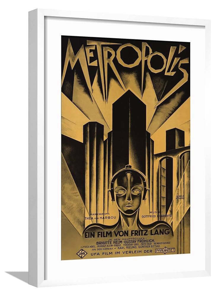 Amazon.com: AllPosters Wall Art Print Metropolis, German