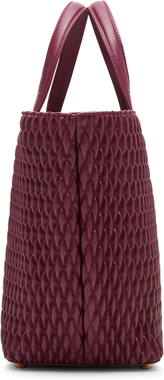 Anne Klein womens Anne Klein Large Ruched Top Handle Tote Bag - Image 4