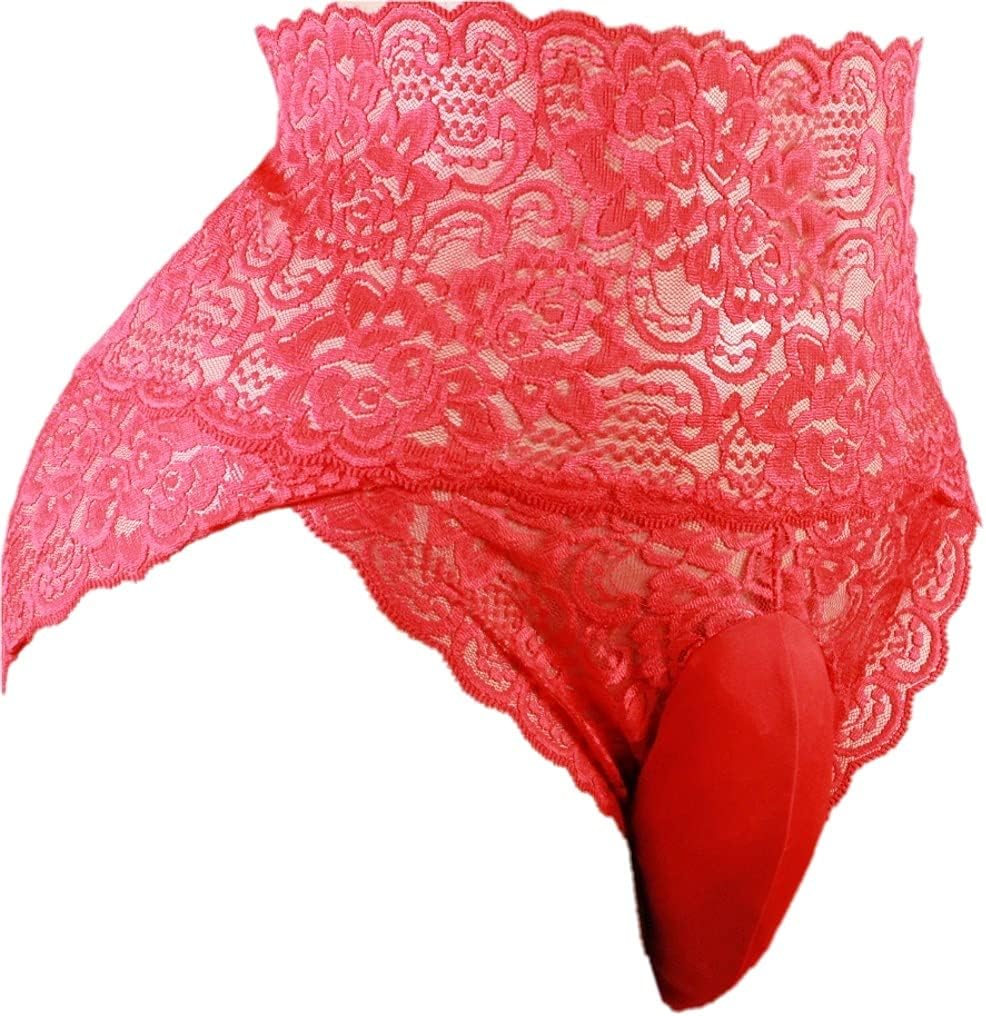 aishani mens lace underwear briefs sissy pouch panties for men