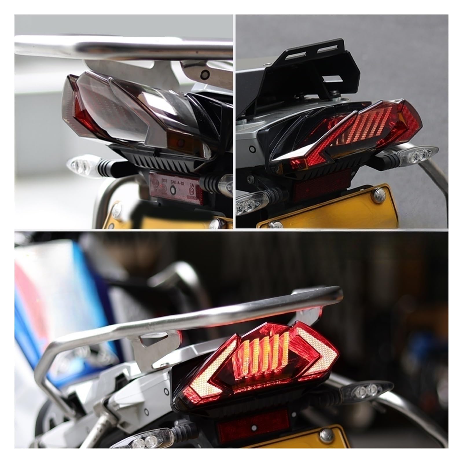 Luci Posteriori Moto Per R1250GS R 1250 GS ADV R1200GS 1200 Per Adventure Gruppo Fanale Posteriore Per Motocicletta Luce Posteriore Per Freno E Stop Indicatore Di Direzione