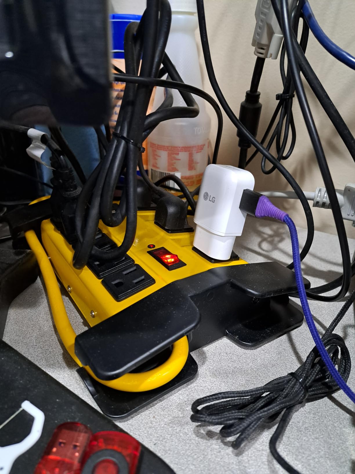 CCCEI 8-Outlet with USB port in workshop setup