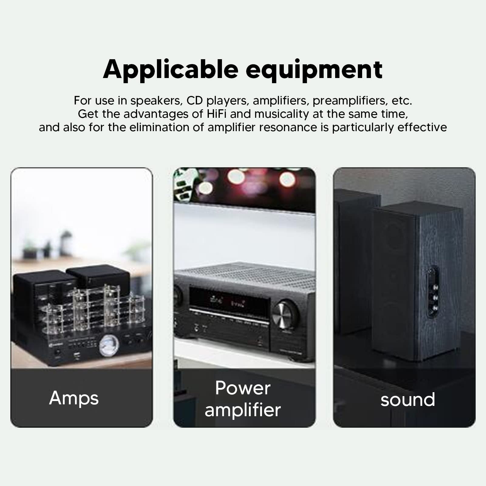 4Set Speaker Spike Pad, Speaker Isolation Spike, Shock Absorbing Prevent Slip Zinc Alloy Speaker Spikes Floor Protectors for Amplifier Speaker CD Players