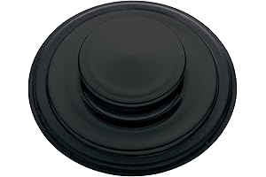 Insinkerator InSinkErator STP-MTBLK Garbage Disposal Sink Stopper, Matte Black
