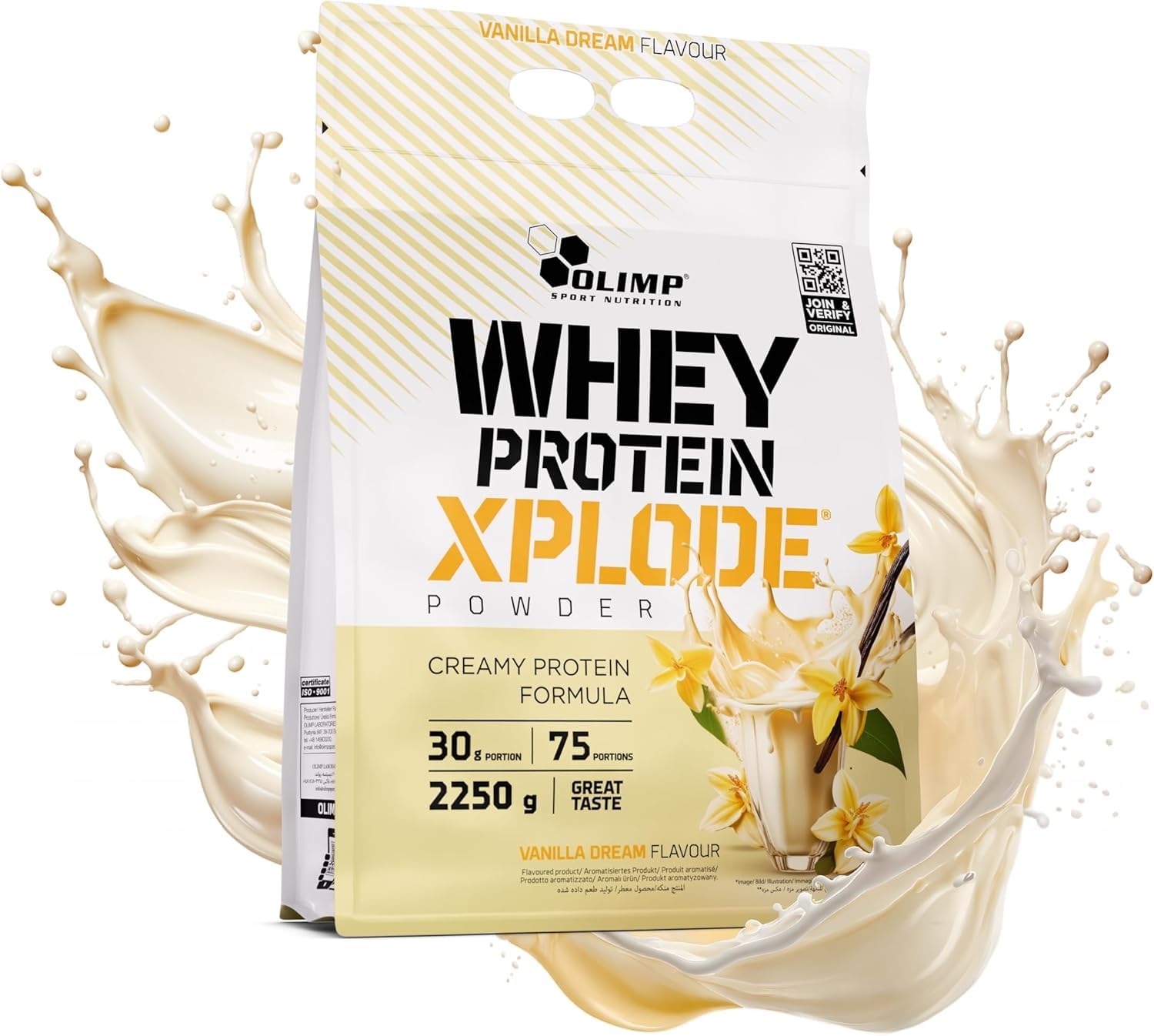 Olimp Whey Protein Xplode Powder - 2250g - Vanilla