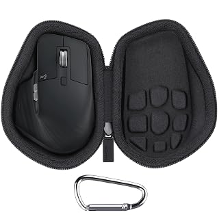 co2CREA Hard Case Replacement for Logitech MX Master 4 / MX Master 3 Master 3S Advanced Wireless Mouse (Graphite Black Case) - Amazon product rated Grade A