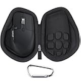 Hard Case Replacement for Logitech MX Master 4 / MX Master 3 Master 3S Advanced Wireless Mouse (Graphite Black Case)