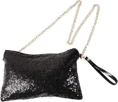 glitter purse