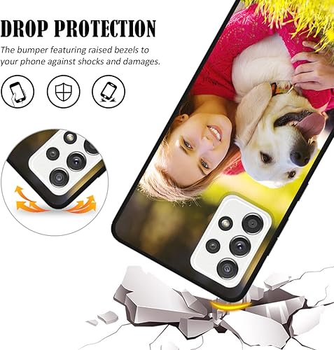 Miniatura 5 de Funda de teléfono personalizada para Samsung Galaxy A52  Fundas personalizadas para teléfono con imagen, foto y nombre de texto personalizado,