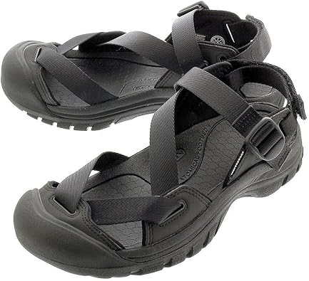 Amazon | [KEEN] [キーン] WOMEN ZERRAPORT II BLACK/BLACK