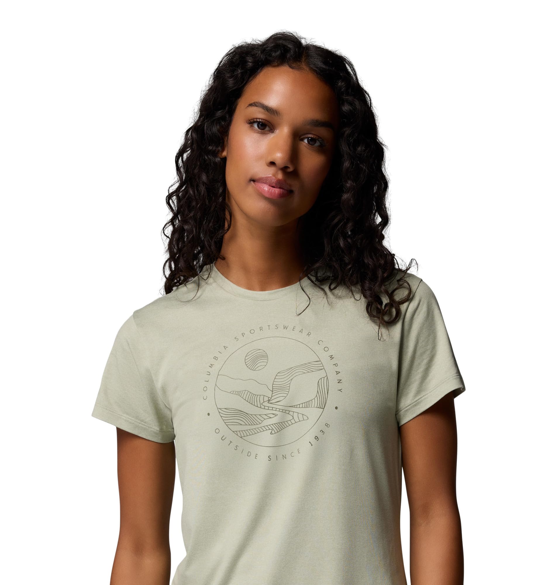Columbia Damen Sloan Ridge Graphic Short Sleeve Tee Kurzärmeliges T-Shirt (1er Pack)