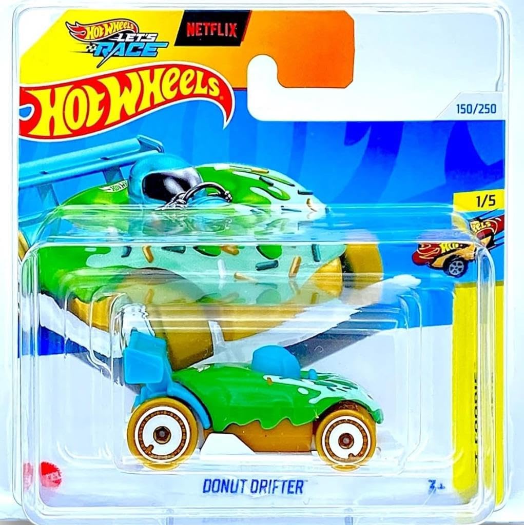 Hot Wheels Single Cars Donut Drifter HTB46