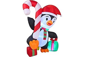 Joiedomi 6 FT Christmas Inflatable Funny Penguin