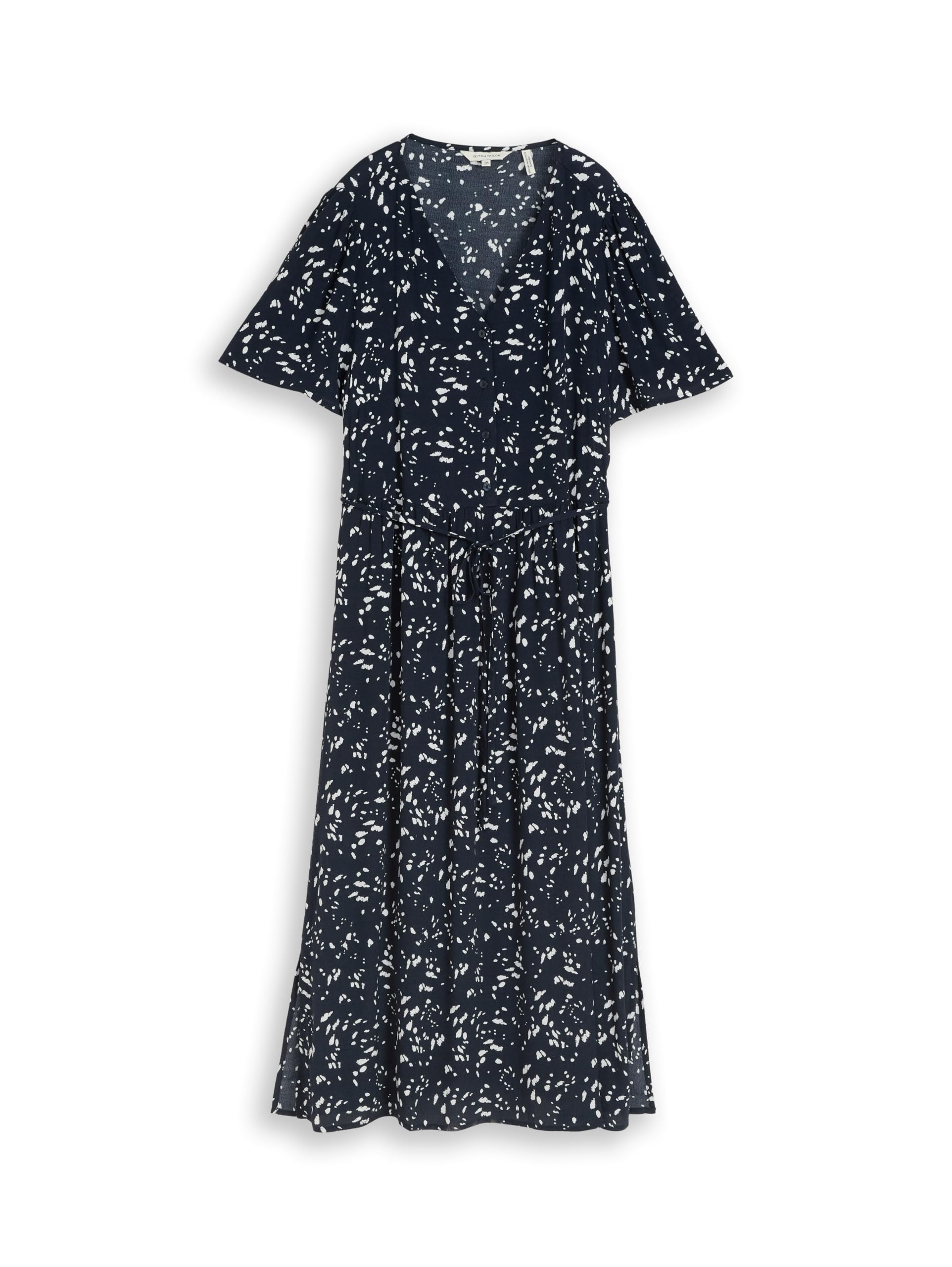 TOM TAILOR Damen 1049890 Midi-Kleid mit Muster
