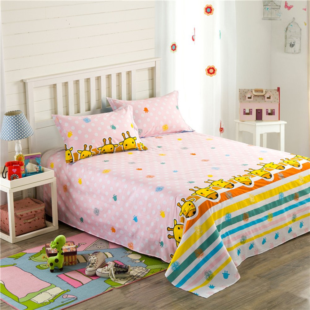 Draps en coton supérieur double 200x230cm au tissage haute densité
