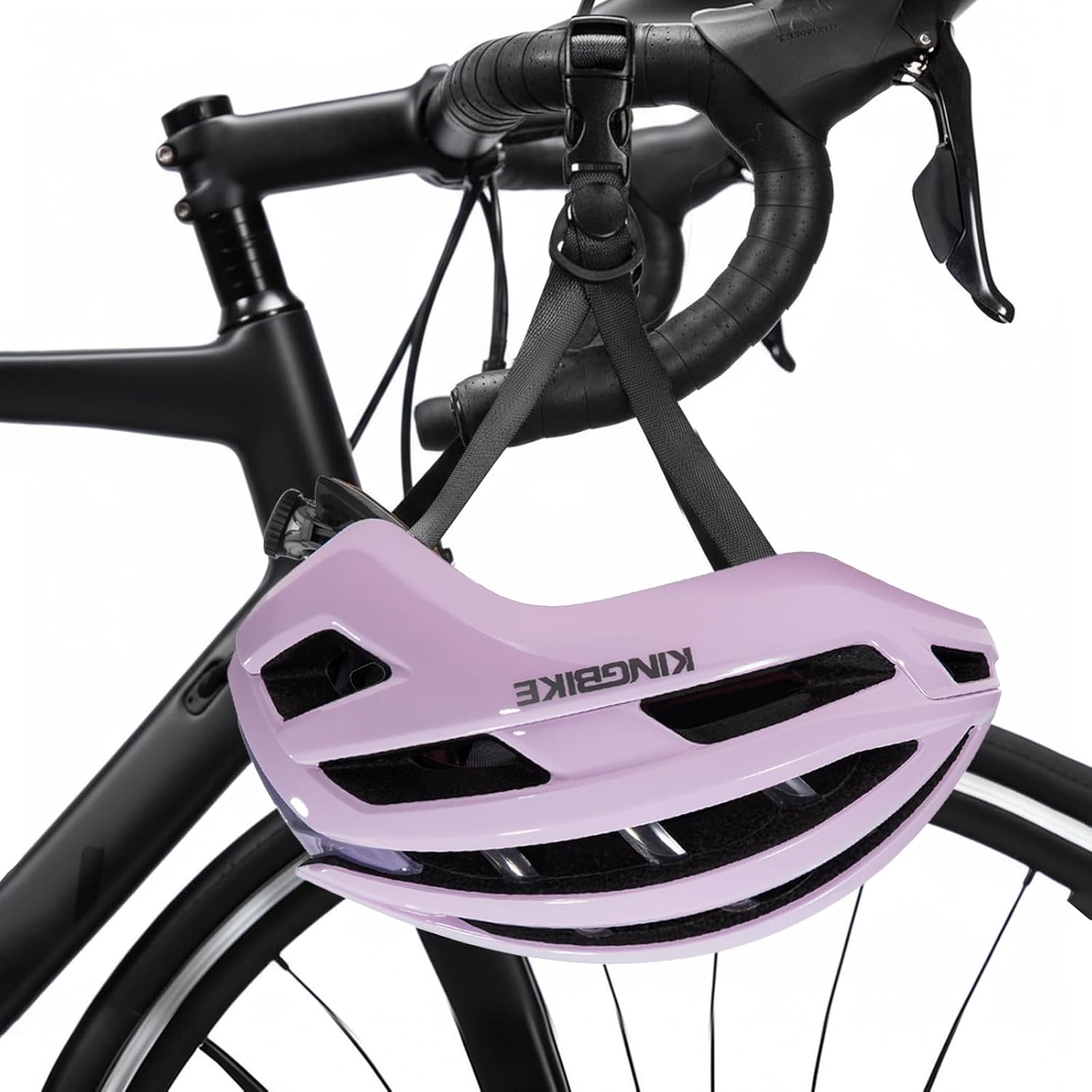 KINGBIKE Bike Helmet for Adult Men Women Youth Road Commute Mountain Cycling Helmets with Replaceable Padding Lightweight 2 Sizes 20.4"-24"(52-61cm)