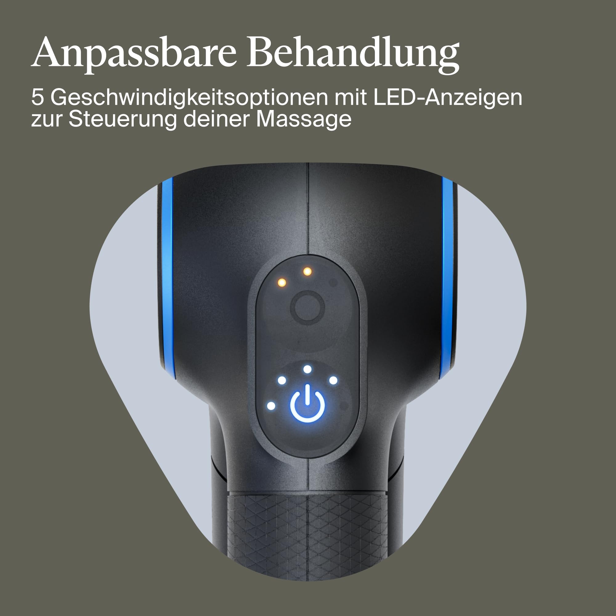 Theragun Prime, Elektrische Handmassagepistole, Smart App und Bluetooth-fähige perkussive Massage für Sportler, Gerät zur Tiefengewebemassage mit QuietForce Technology, 5. Generation, Schwarz