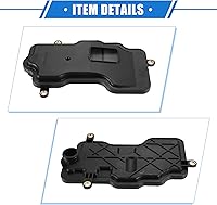 Vista 5 de Filtro de transmisión automática compatible con Subaru Forester 2.5L 2009-2013, filtro de transmisión de motor negro de plástico duradero