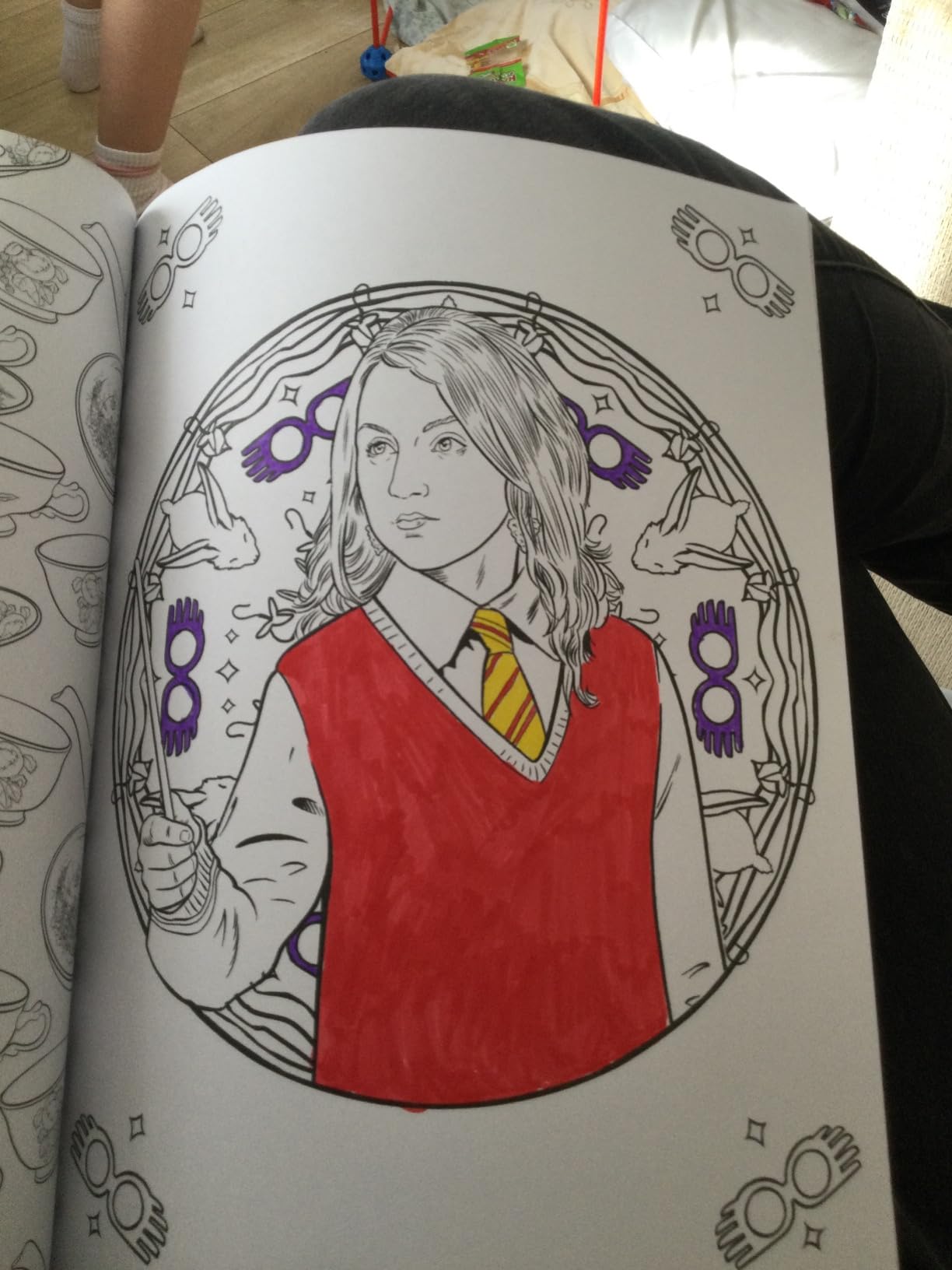 Harry Potter Magical Places & Characters Coloring Book Official