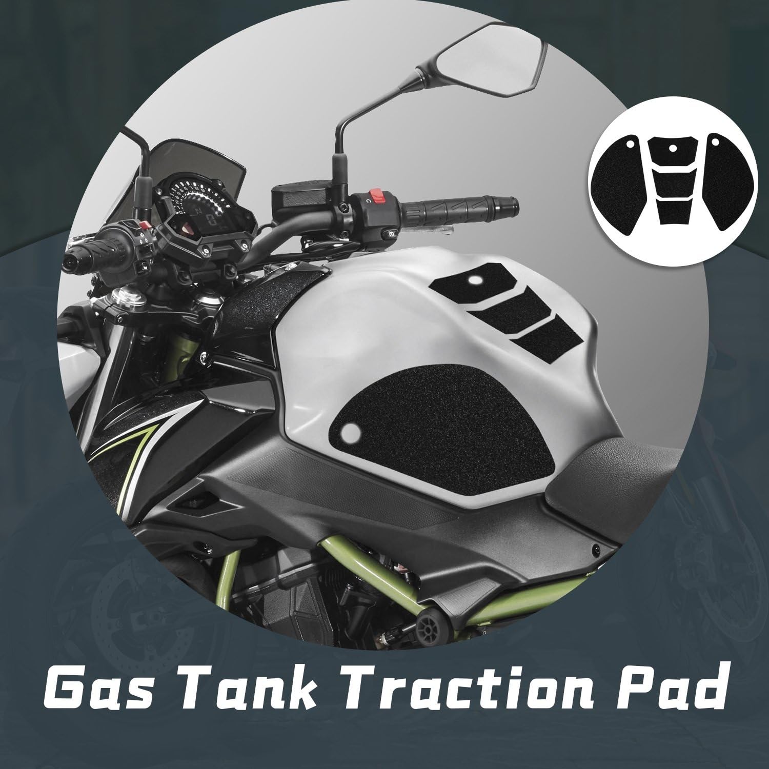 Adesivi Serbatoio KAWASAKI Z 650 Chiaro