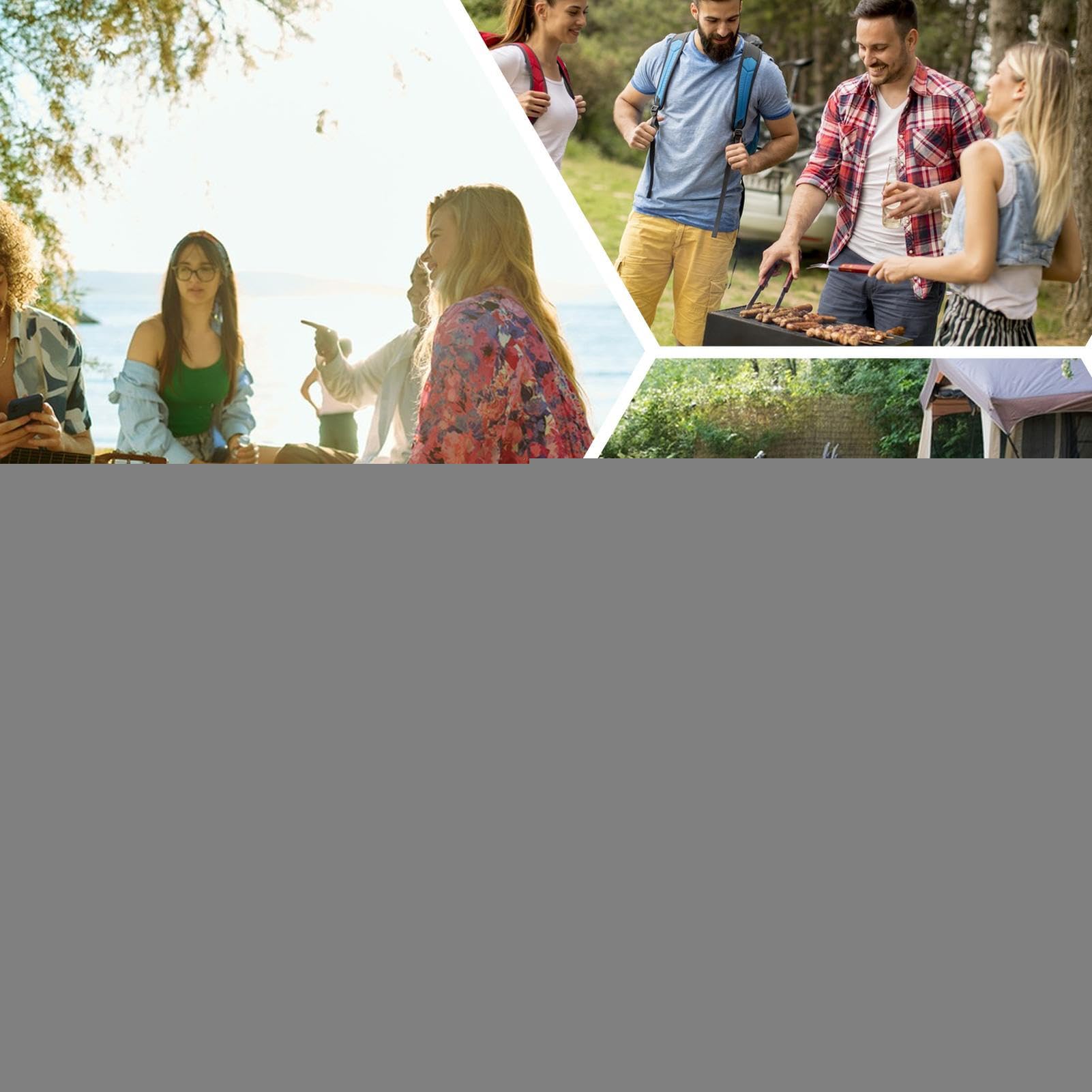 Camping-Kochset, Topfschalen-Set, Überlebensausrüstung für Erwachsene, Familie, Outdoor, Reisen, Wandern, Picknick, Hinterhof-Abenteuer