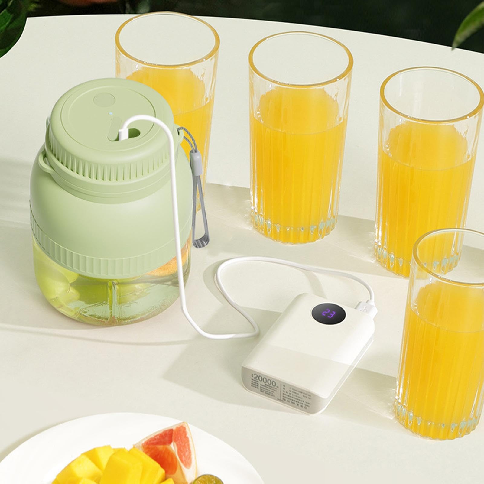 Gobelet Mixeur Portable 500ml Gobelet USB Rechargeable Étanche