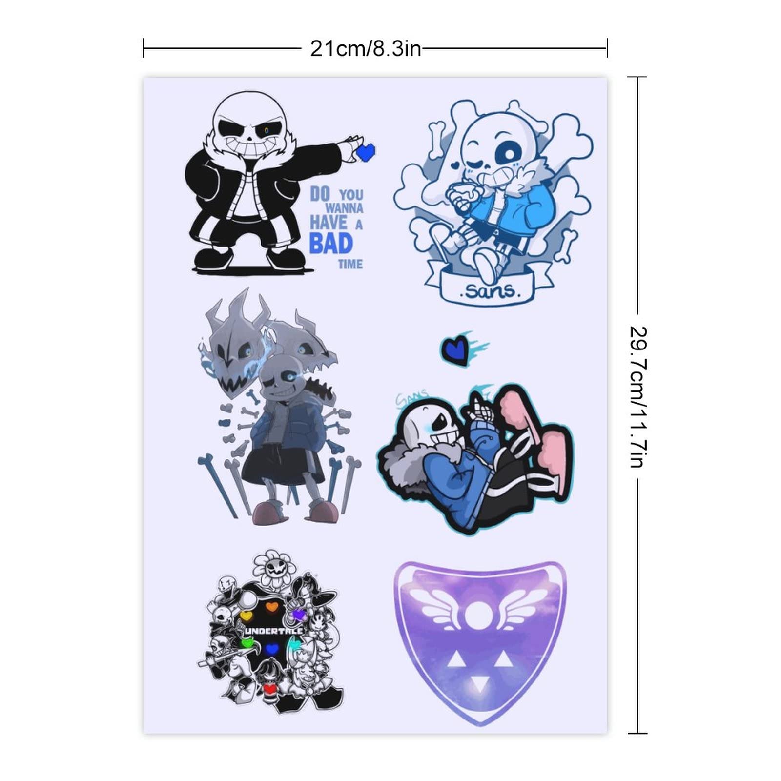 104 Undertale アンダーテール　ステッカー　シール 104 Undertale アンダーテール ステッカー シール - メルカリ
