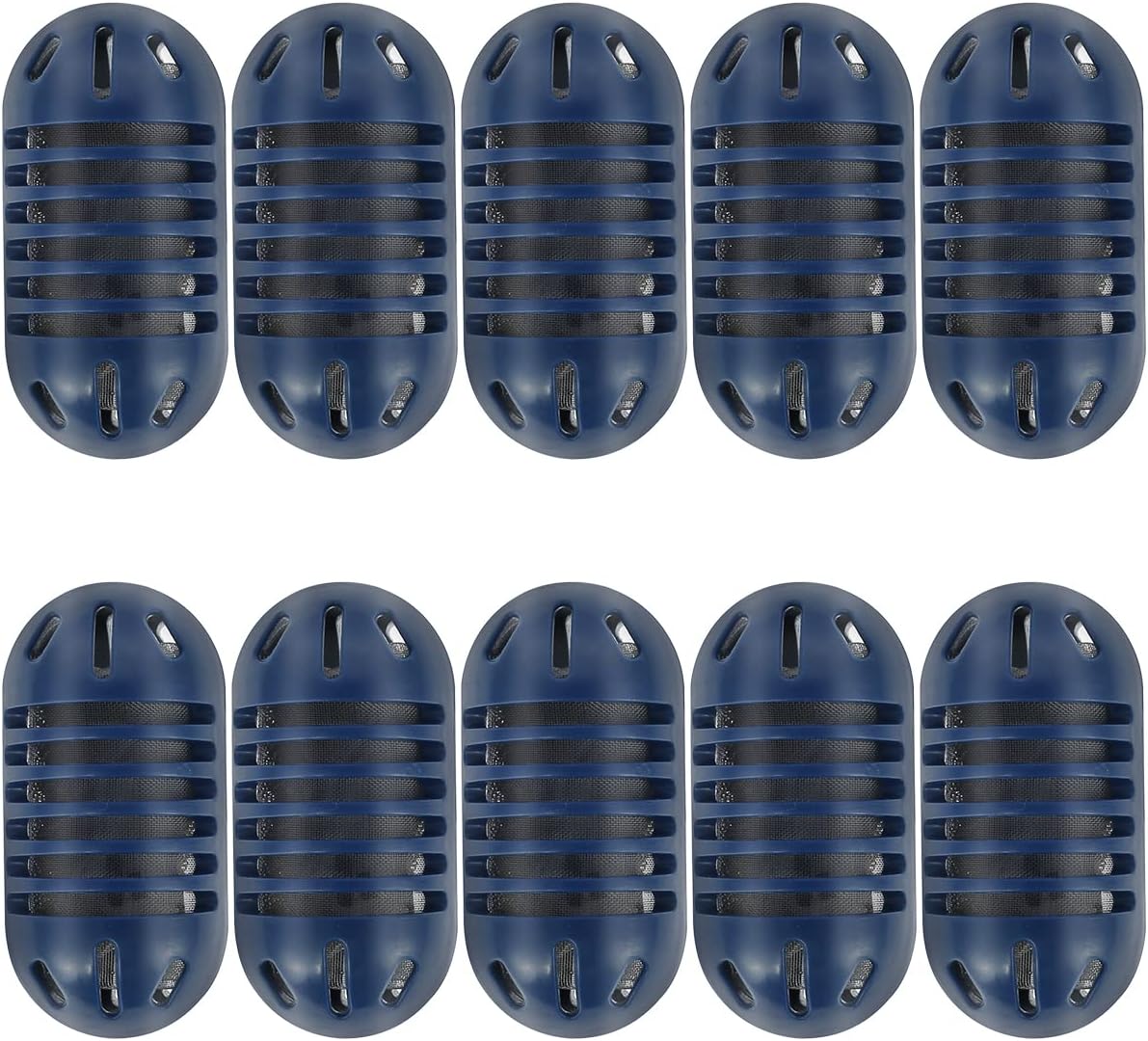 YANXUANXUERLTD 10pcs Demineralization Cartridge for Ultrasonic Humidifiers Filters Mineral Deposits Prevents Hard Water Build-Up Blue Humidifier Cartridge Set Compatible with UHE-CM65 UHE-WM70