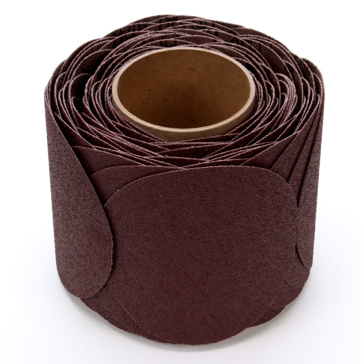 Fixation PSA 3M Stikit 341D pour éliminer les déchirements de disques de ponçage 12,7 cm marron - 2
