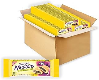 Newtons Soft & Fruit Chewy Fig Cookies, (Fig Bars), 120 Snack Packs (1 Cookie Per Pack)