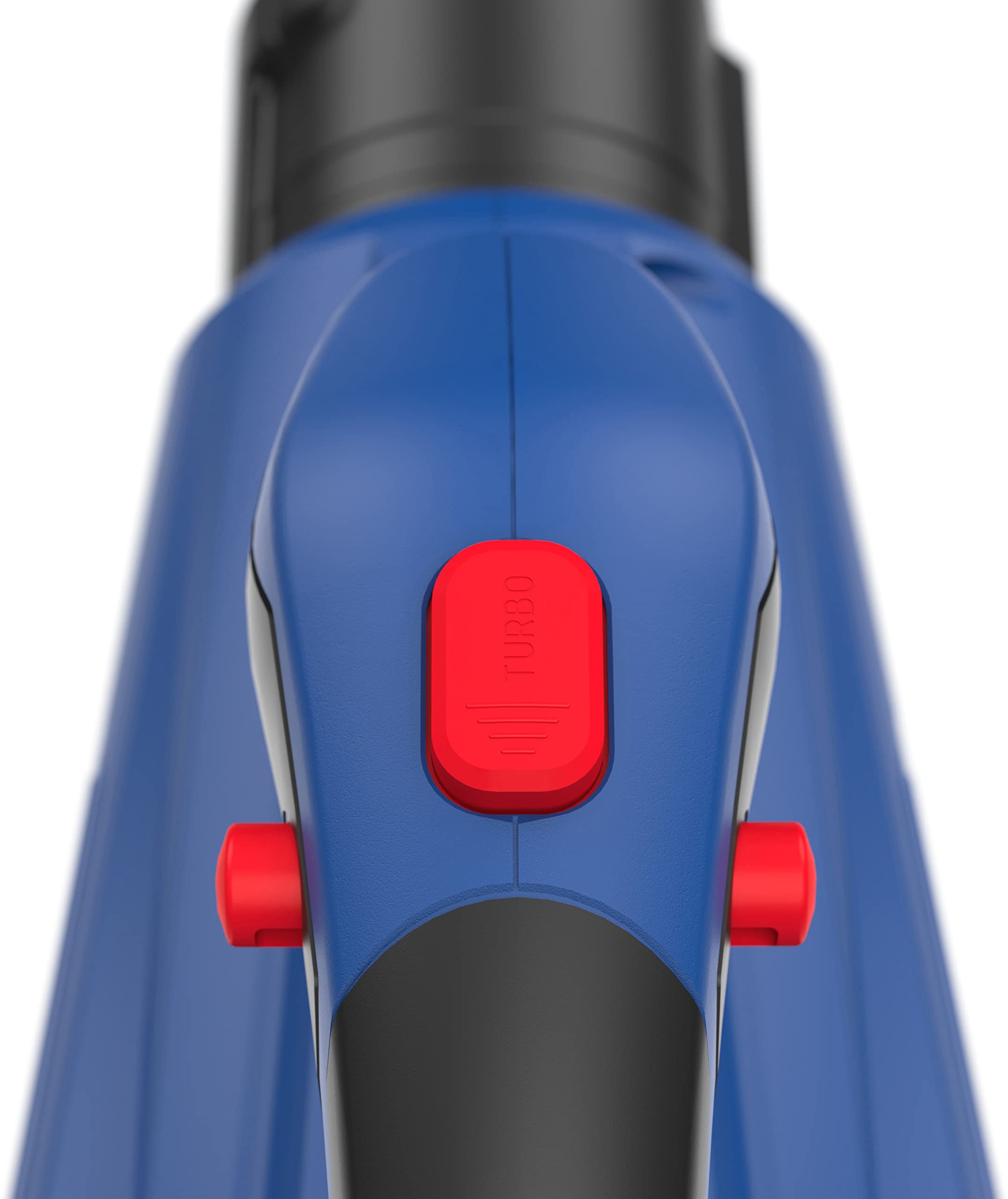 Güde Akumulatorowa dmuchawa do liści LB 36-0 (36 V, prędkość wydmuchu 160 km/h, objętość powietrza 800 m³/h, turboprzycisk, pasek na ramię, zdejmowana rura dmuchająca, bez akumulatora i ładowarki)