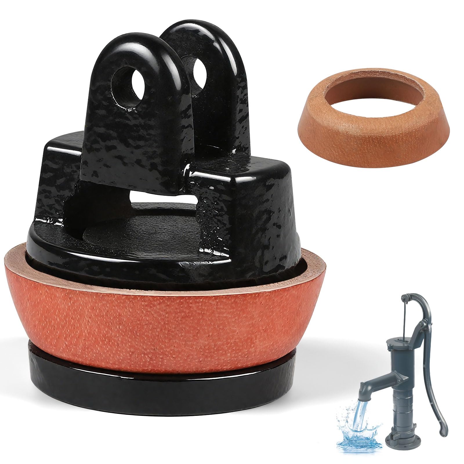 handpumpe wasser ersatzteile MIGUBIGU Schwengelpumpe Typ 75 mit Dichtungsring Modell:2506 XBF – 6 Plätze, einseitig, Radabstand 500 mm, B 3000 mm Fahrradschuhe in Hamburg sale2024