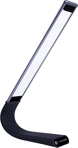 Miniatura 3 de Luxe lámpara de escritorio inalámbrica LED amigable a la vista recargable USB hasta 40 horas de luz continua control táctil 6 niveles de brillo 3