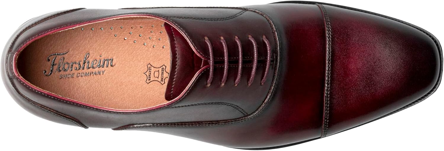 Florsheim Mens Sorano Lux Cap Toe Bal Oxford - Image 5