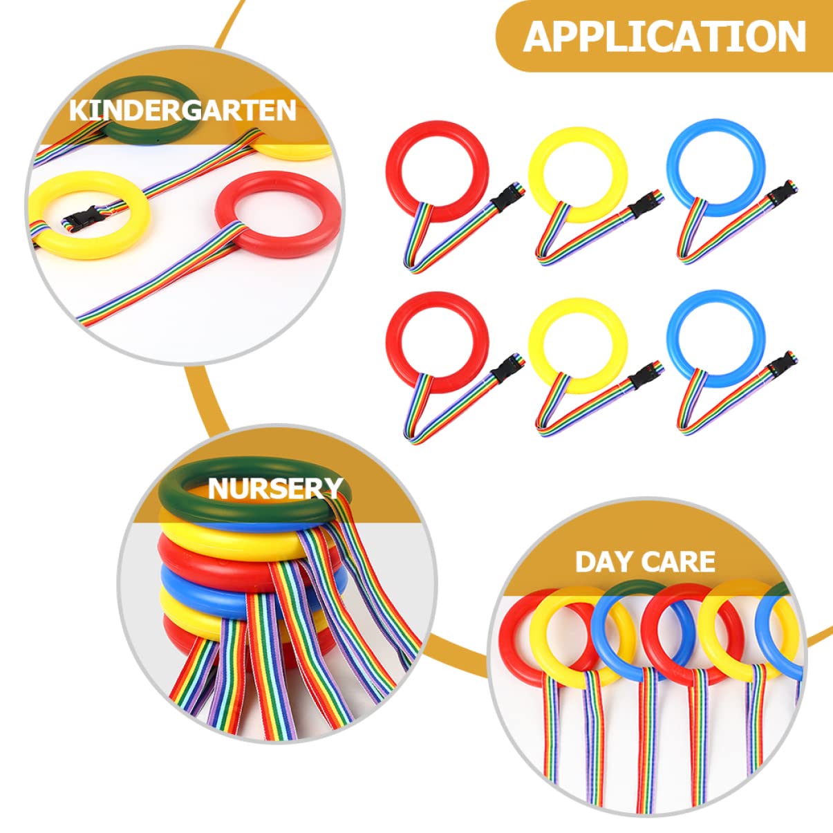Toddmomy 30 pcs Walking Rope Preschool Walking Rope Kindergarten Walking Rope Preschool line Rope Kids Handles Safety