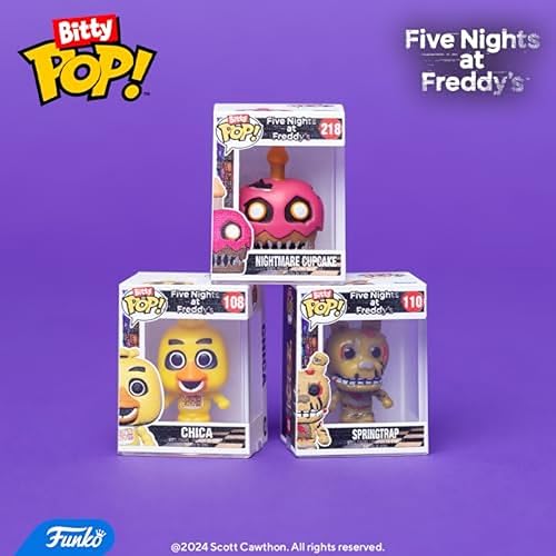 Miniatura 10 de Funko Bitty POP! Five Nights at Freddy's (FNAF)- Mini figura misteriosa de Ballora y una sorpresa – 0.9 pulgadas (0.9 in) coleccionable – Idea de