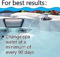 Vista 4 de Tabletas de bromo de 2 libras para jacuzzis y spas – 1 pulgada de rápida disolución, bajo olor, desinfectante de larga duración