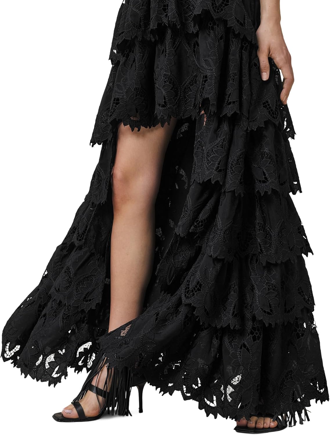 AllSaints Women's Cavarly Emb Skirt - Image 4