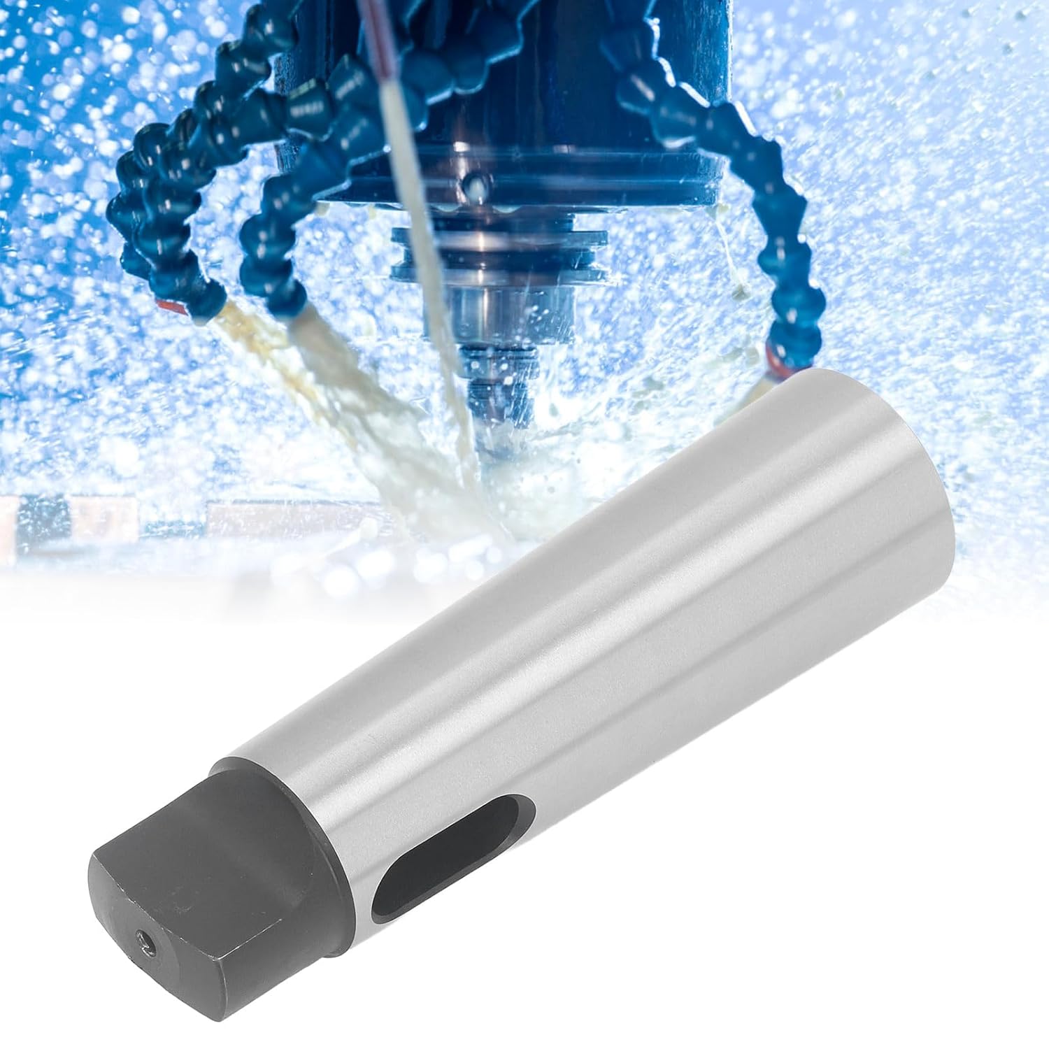 MT4 to MT5 Morse Taper Adapter for Drills, Reamers, Taps, and Borers | Precision Fit Drill Bit Adapter Reducer Arbor for Morse Taper Tools