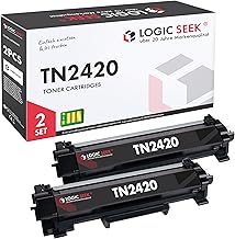Logic-Seek 2 Toner XL Replaces Brother TN2420 TN2410 Twin Pack 2 x 3,000 Pages for Brother HL-L2350DW HL-L2370DN HL-L2375DW HL-L2310D MFC-L2710DW