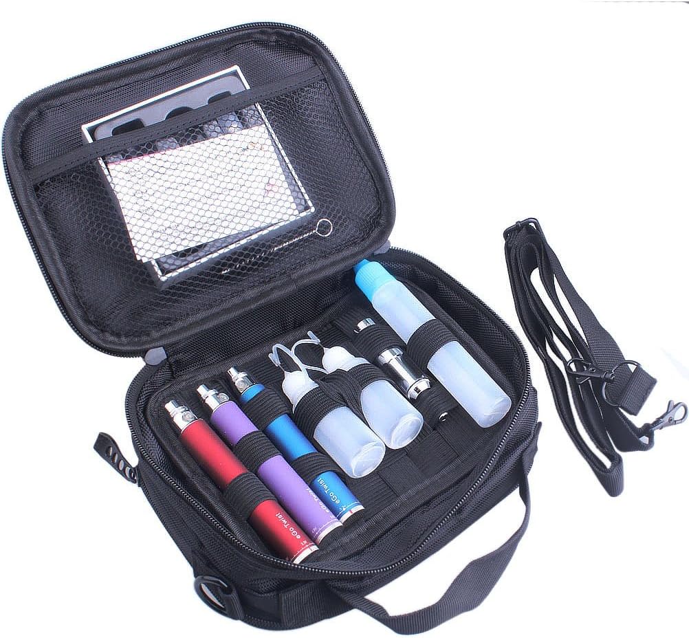 Prоmо 40% оƒƒ Empty Multi-Functional case Vape Carrying case Shoulder Bag((Black) 🔥 Cаѕhbасk uр tо 70% Empty Multi-Functional case Vape Carrying case Shoulder Bag((Black)