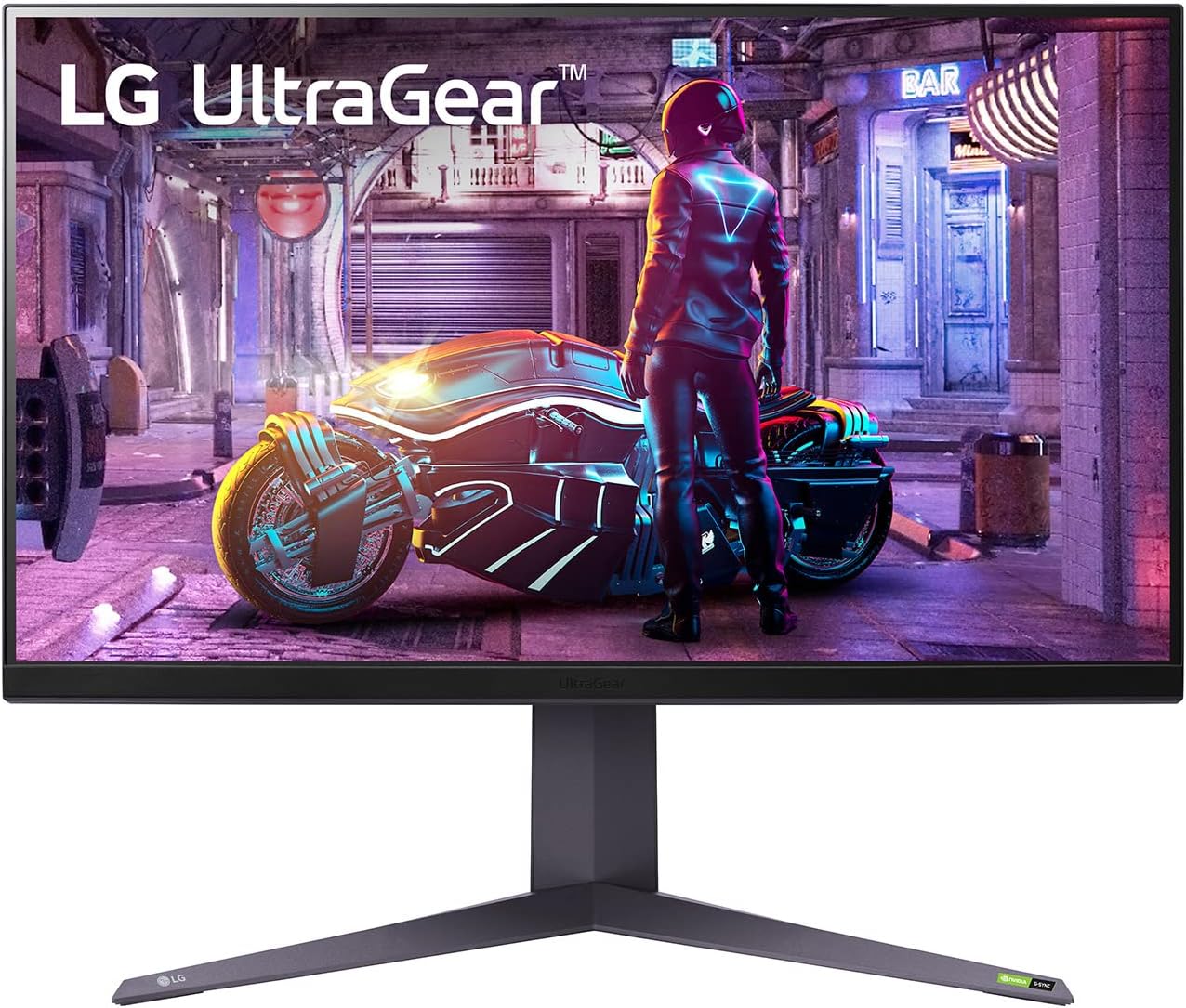 LG32GQ850 B 32” QHD 2560 x 1440 Nano IPS Gaming Monitor with 1ms Response Time and 240Hz Refresh Rate, GYNC Compatible & AMD FreeSync Premium Pro, Black, 32GQ850-B.AUS, LG32GQ850B